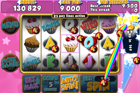 Free Slots : Cupcake Frenzy screenshot 2