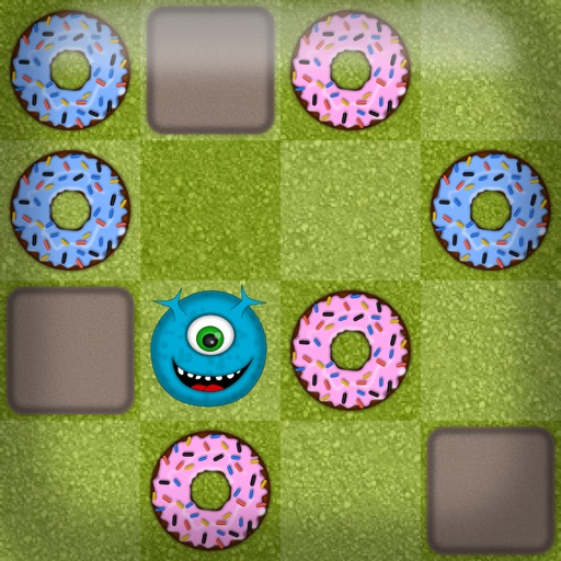 Collect All Donuts - Path Logic Brain Teaser Game icon