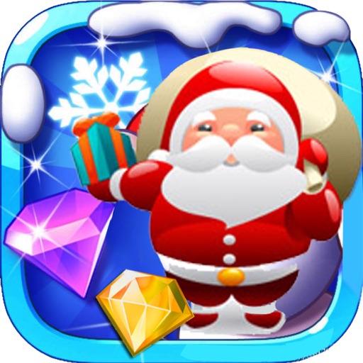 Christmas Pop － Match Jewels Dash Santa Claus Holiday Games icon