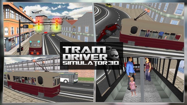 City Tram Driving Conductor Sim 3D(圖2)-速報App