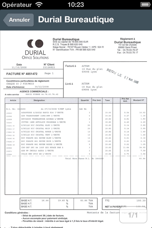 Esker Document Manager screenshot 4