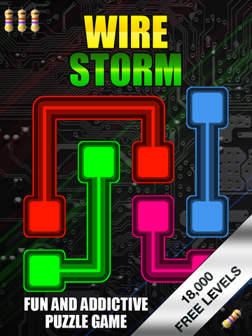 Скриншот из Wire Storm - Fun and Addicting Logic Puzzle Game