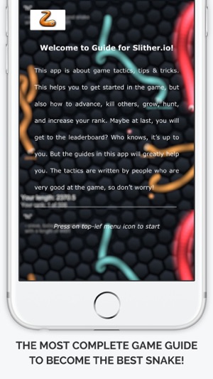 Guide for Slither.io - Game Tips and Techniques, Skins and M(圖1)-速報App