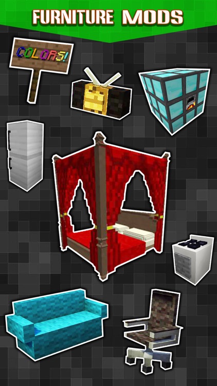 New Furniture Mods Pro - Pocket Wiki & Game Tools for Minecraft PC Edition