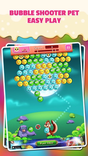 Bubble Games Pet Ball Shooter Wars Free : The Shooting Puzzl(圖4)-速報App