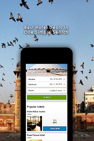 Pakistan Hotel Search, Compare Deals & Booking With Discount screenshot 2