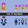 Free Girl and Boy Skins for Minecraft PE - Best Skin Collection