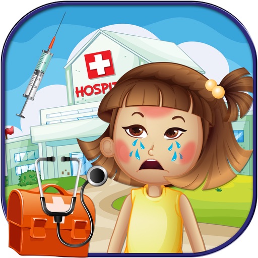 Sick Baby Care - A little doctor first aid salon & baby hospital care game icon