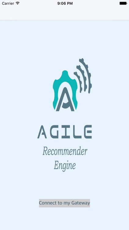 AGILE Gateway Recommender