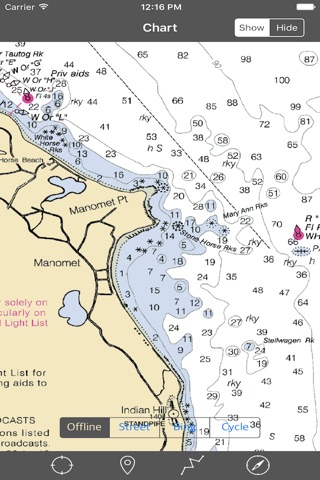 CAPE COD BAY - NAUTICAL MAPS screenshot 4
