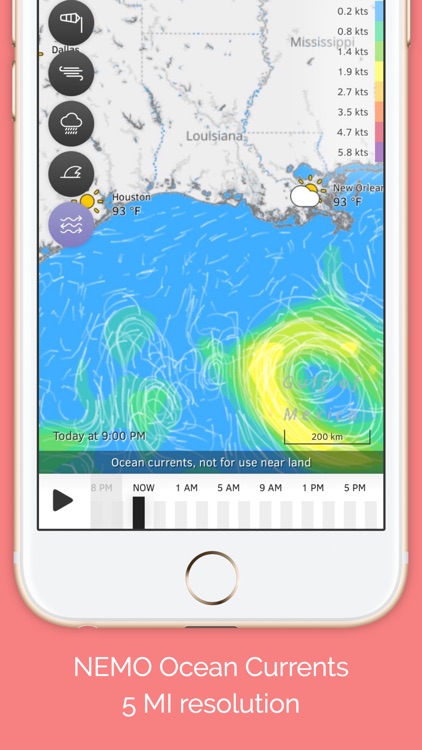 Windria - Gulf of Mexico (NOAA high-res wind/marine forecast) screenshot-3