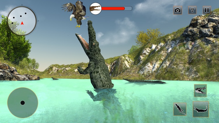 Wild Crocodile Attack Sim screenshot-3