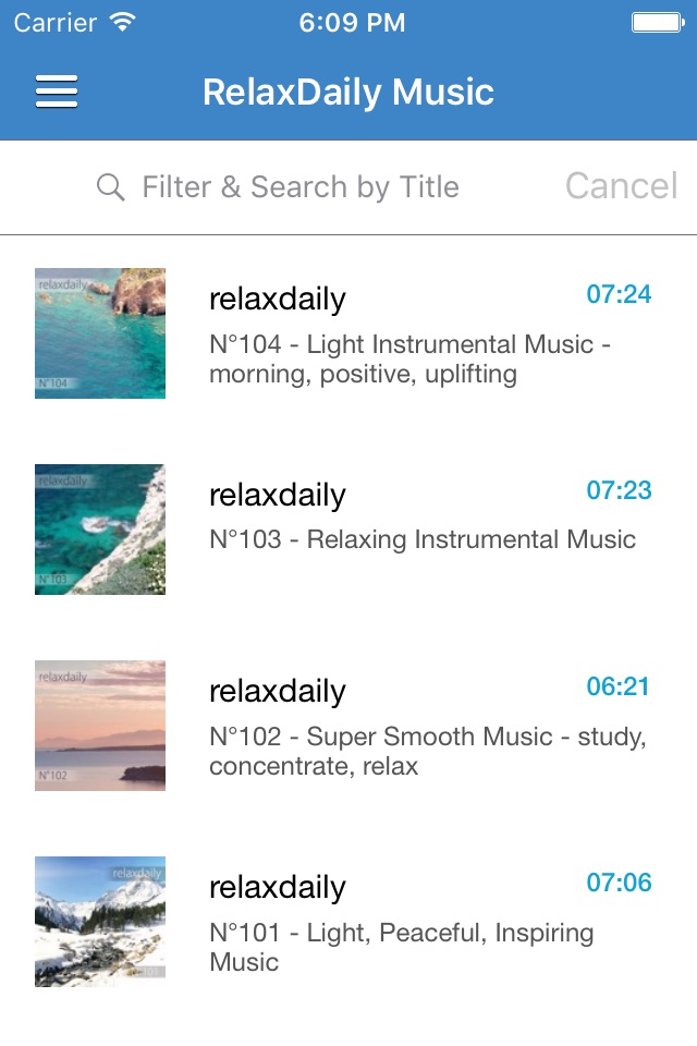 Relaxation Music Free - Calming & Meditation Music screenshot 3