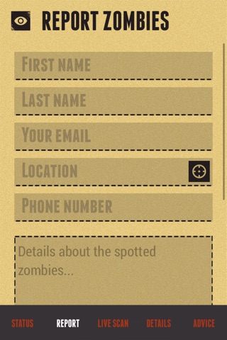 Zombie Alert -  Zombie Apocalypse Early Warning System screenshot 3