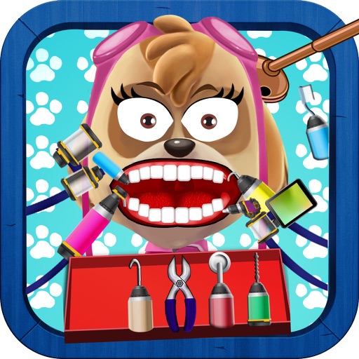 Funny Dentist Games for Puppy: Paw Patrol Version iOS App