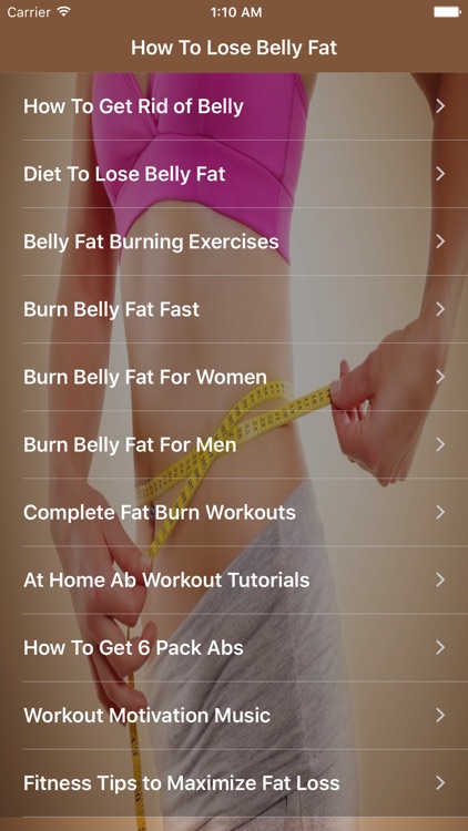 How To Lose Belly Fat