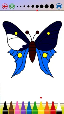 Game screenshot Butterfly Coloring Book For Kids hack