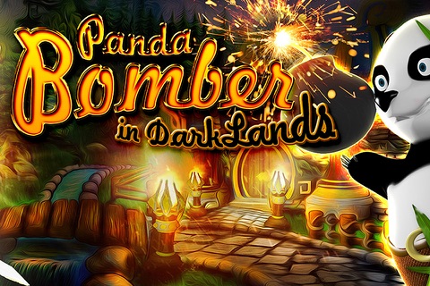 Panda Bomber in Dark Lands screenshot 2