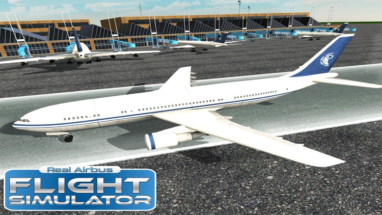 Real Airbus Flight Simulator - 3D Plane Flying Simulator Game screenshot-4