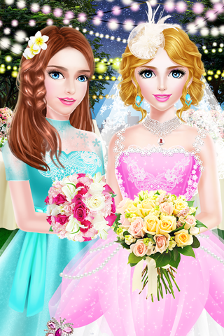 BFF Bridesmaid Salon - Wedding Day: Bridal SPA Makeup Makeover Games for Girls screenshot 2