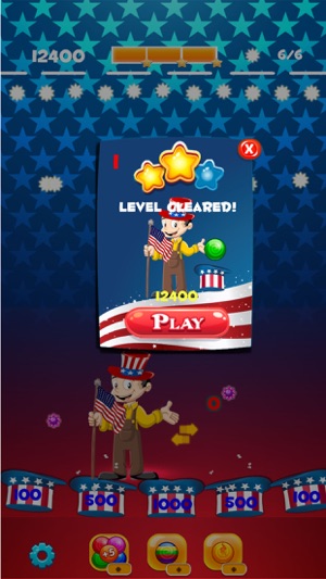 Independence Day Bubble Shooter Adventures(圖5)-速報App