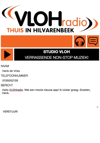 VLOHradio screenshot 2