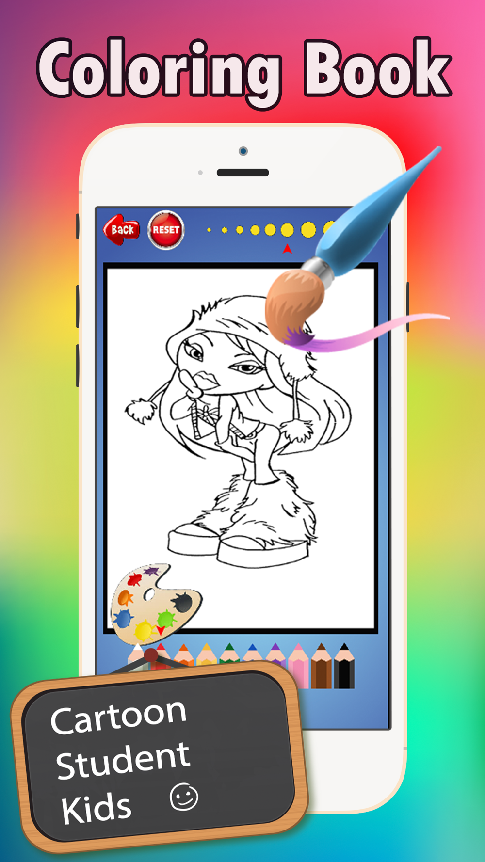 My Little Girl Coloring Book Fun With These Coloring Pages Games Free For Kids Free Download App For Iphone Steprimo Com