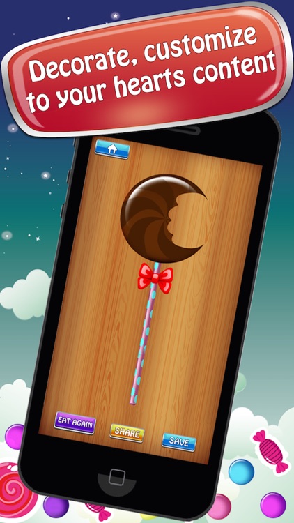 Candy floss dessert treats maker - Satisfy the sweet cravings! Iphone free version