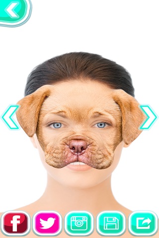 Puppy Face Changer Free – Cute Animal Head Photo Editor with Cool Dog Camera Stickers screenshot 4