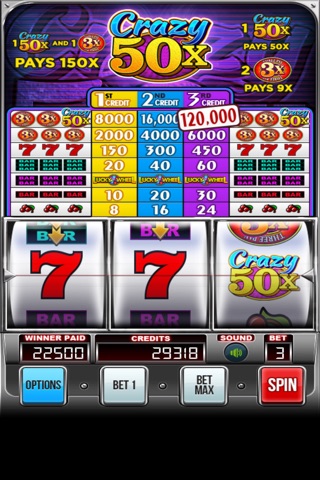Crazy 50x Slots screenshot 2