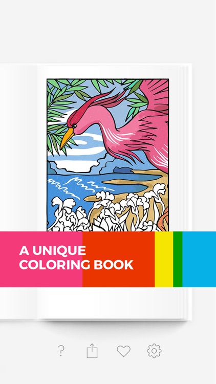 Tayasui Color, a relaxing coloring book for adults