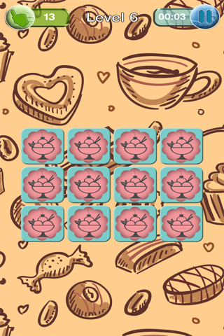 Ice Cream Memory Game for Kids – Memorize And Pair Up The Candy Card.s in Match.ing Games screenshot 2