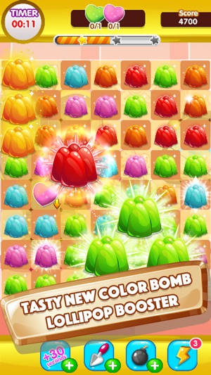 Gummy Pop World Mania - Fun New Free Matching Game(圖2)-速報App