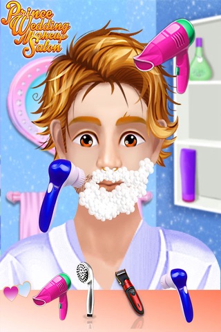 Prince Wedding Makeup Salon : marriage funciton game for kids & girl screenshot 2