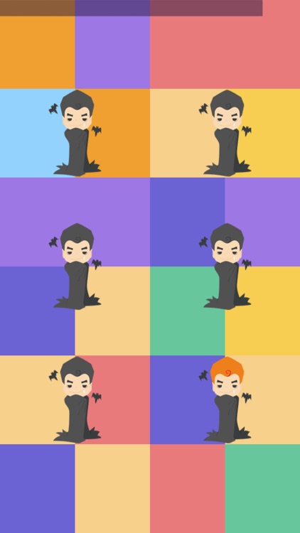 Halloween Game - Spot the difference kids game where you have to find the difference pic which is unlike the others