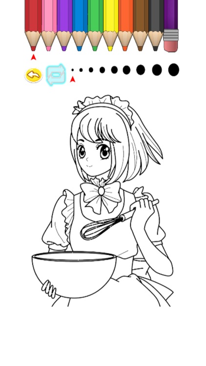 Kids Coloring Book - Princess Ehime screenshot-4