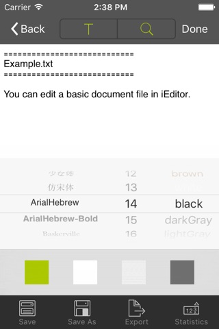 iEditor – Text Code Editor screenshot 3