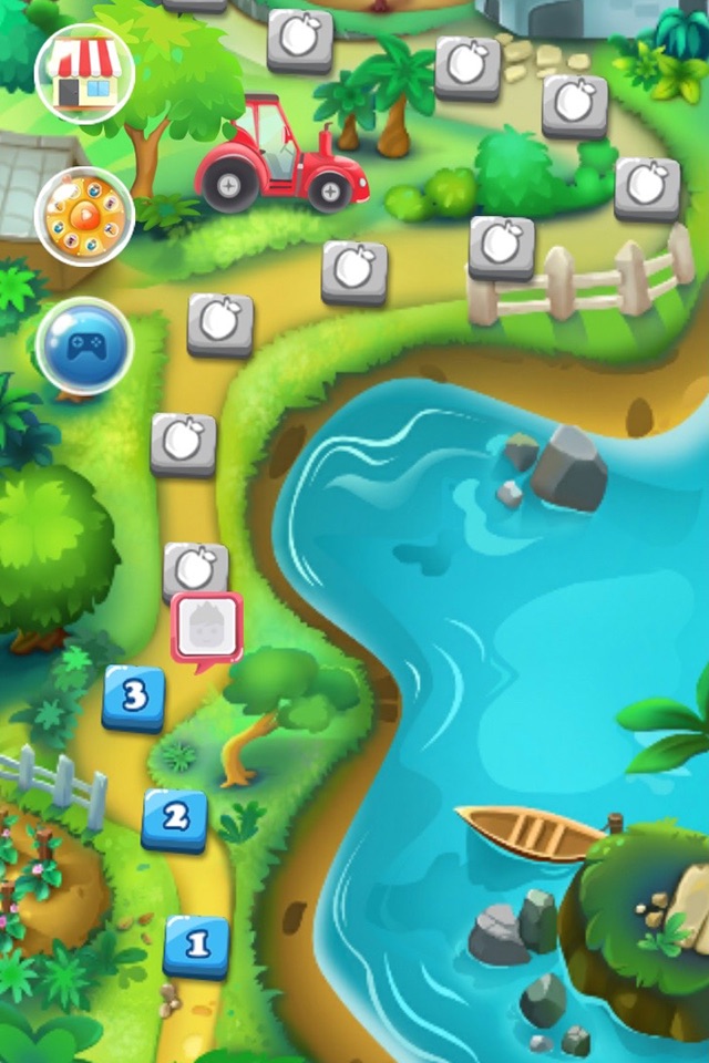 Panda Bear Fruit Farming Basket Match 3 Free Games screenshot 3