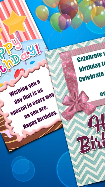 Virtual B-day Card Make.r – Wish Happy Birthday with Decorative Background and Colorful Text screenshot-3