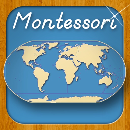 World Continents and Oceans - A Montessori Approach To Geography iOS App