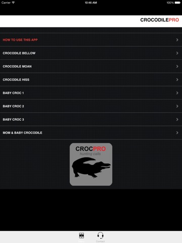 REAL Crocodile Hunting Calls - 7 REAL Crocodile CALLS & Crocodile Sounds! - Croc e-Caller -- BLUETOOTH COMPATIBLE screenshot 2