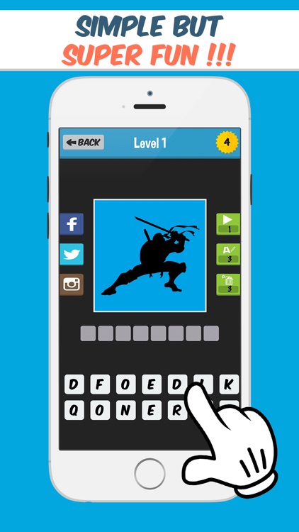 Guess the Shadow - "Famous Characters" quiz free trivia puzzle game screenshot-3