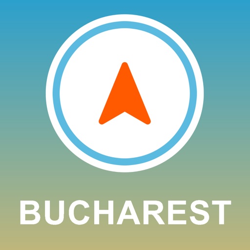 Bucharest, Romania GPS - Offline Car Navigation icon