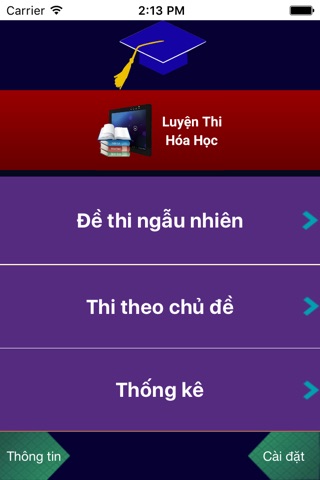 Luyện Thi Hoá Học - THPT, Cao Đẳng, Đại Học screenshot 2