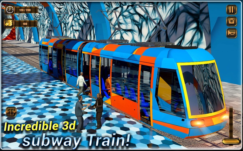 Train Driver Simulator - A game of Subway Train Station with Modern Rails Driving &amp; Railroad Locomotive thumbnail 3