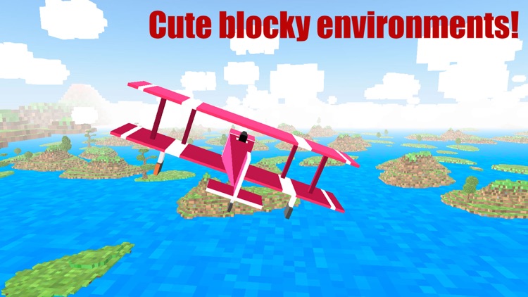 Blocky Plane Flight Simulator 3D