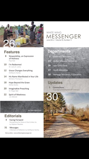 White Wing Messenger Magazine(圖3)-速報App