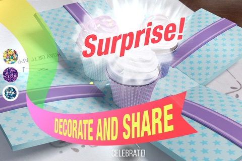 Birthday Gift - Wow! Receive and send animated 3d gifts in Augmented Reality! screenshot 3