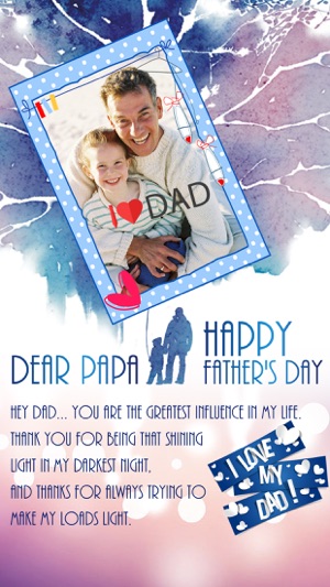 Father's Day Photo Frame.s, Sticker.s & Greeting Card.s Make(圖1)-速報App