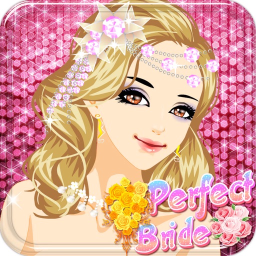 Perfect Bride - Wedding Dressup Salon, Girl Free Games Icon